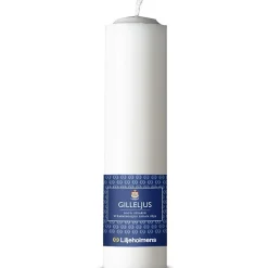 Liljeholmen Gilleljus Vit 20cm | Ljus