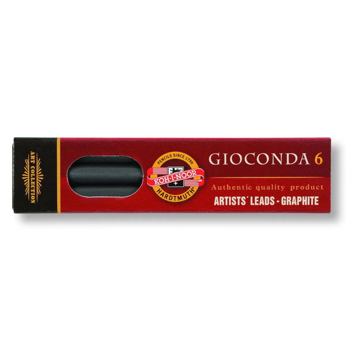 Koh i Noor Gioconda Ritstift 5,6 mm 4B 6p