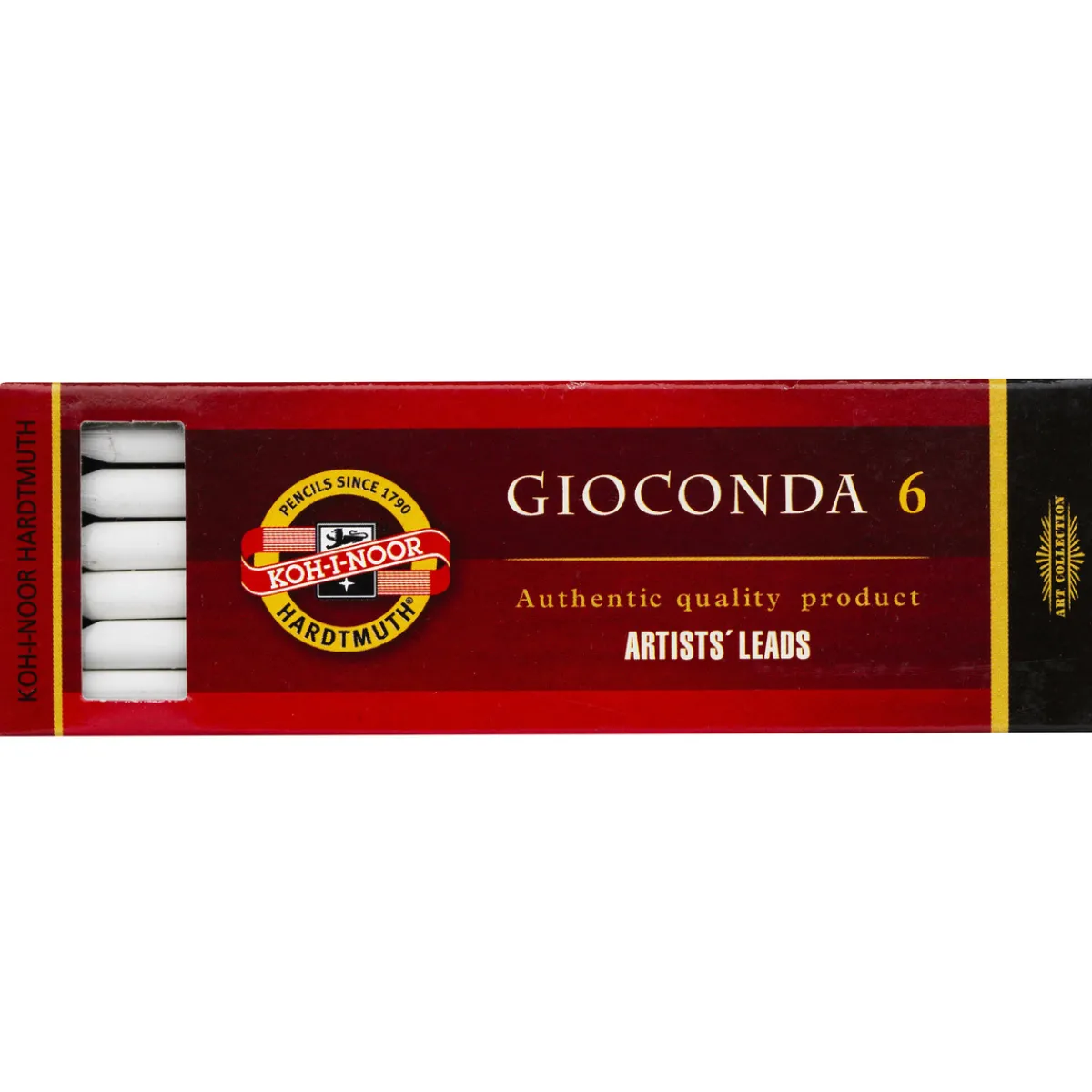 Koh i Noor Gioconda ritstift Vit 6 st | Tillbehör & Refill
