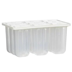 Panduro Hobby Glassform för isglass / pinnglass, 9 utrymmen, varje glass blir 5×2×10 cm