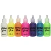 Panduro Hobby Glitterlim glitter glue 7×20 ml i glada färger