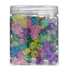 Barn Panduro Hobby Glitterpärlor Unicorn Mix – cirka 225 olika transparenta & färgglada pärlor