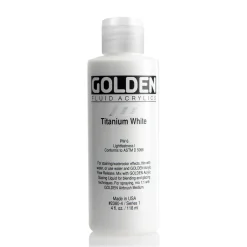 Golden Fluid Acrylics 118 ml - 2380 Titanium White