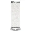 Gutermann Gütermann bobbintråd, maskinbroderitråd 200 meter, vit 1001 | Sytråd