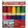 Gutermann Gütermann sytråd 10×100 m. 100% polyester, Bright | Sytråd