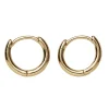 Panduro Jewellery Guldfärgade örhängen cirkel, Ø20 mm, 1 par | Örhängen