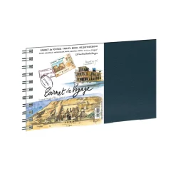Hahnemühle Travel Book, spiralbundet akvarellblock, 14×22 cm, 25 ark, 300 g/m² | Akvarellblock