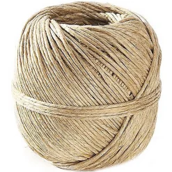 Panduro Hobby Hampasnöre 1,3 mm 50 m natur