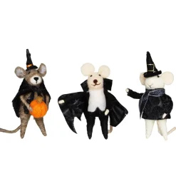 Panduro Hobby Handgjorda möss Halloween 3 st
