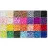 Panduro Jewellery Heishi beads megamix – 5600 (Ø6 mm) heishi-pärlor i 28 olika färger | Pärlor Av Lera