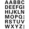 Herma Etikett Alfabet 15mm sva | Pappersstickers