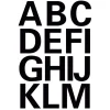 Herma Etikett Alfabet 25mm sva | Pappersstickers