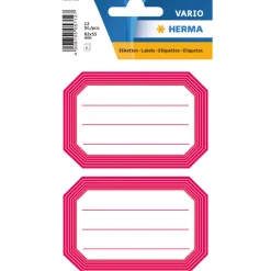 Herma Etikett ram 82x55mm 12p | Pappersstickers