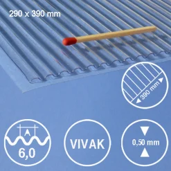 Hermoli ark korrugerad pet 6mm | Övrigt