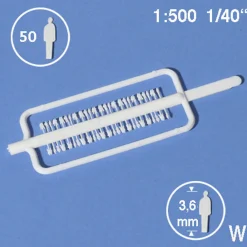 Hermoli siluett figurer 1:200