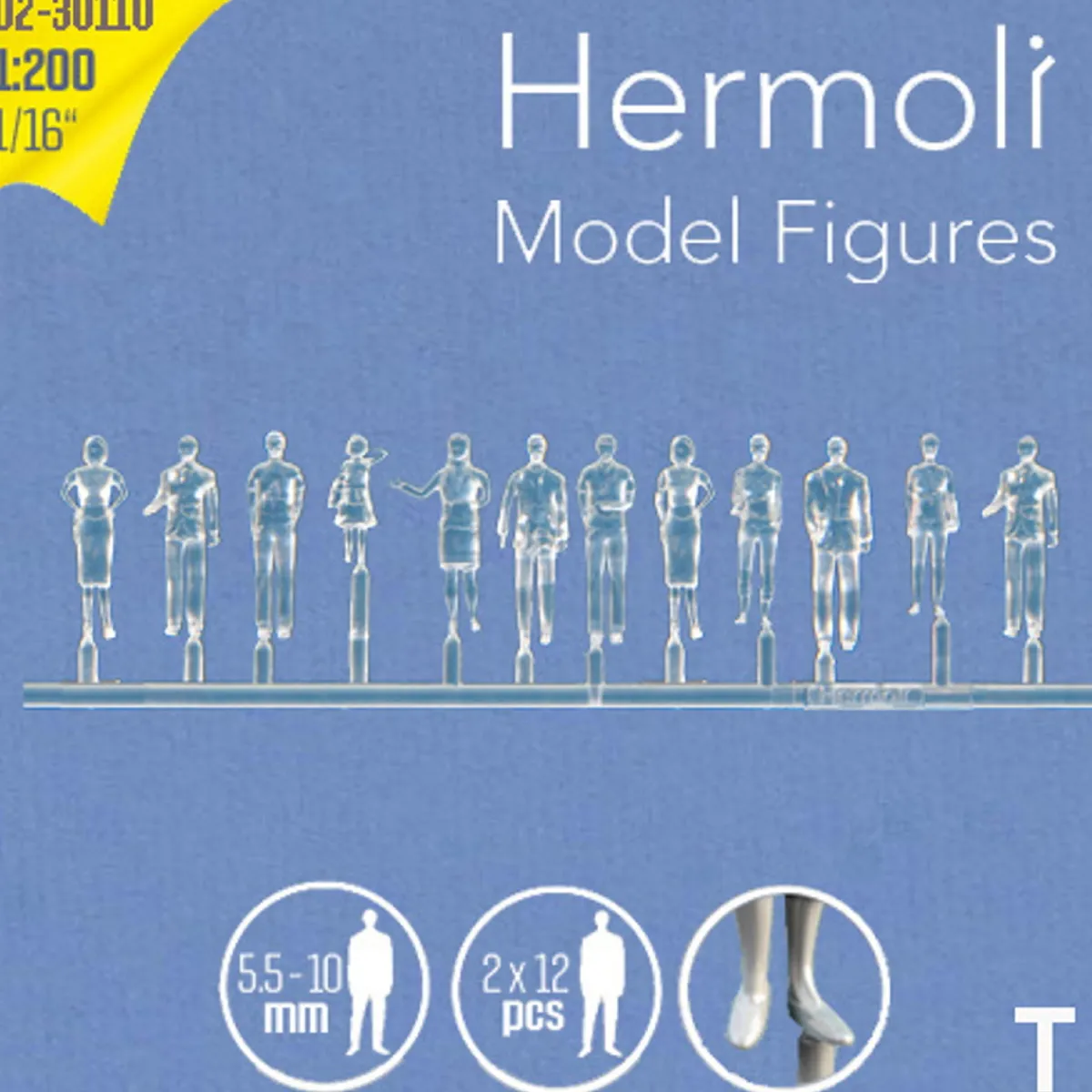 Hermoli stående figurer 1:200 | Övrigt