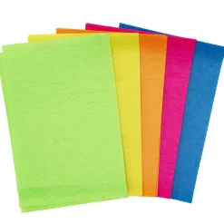 Panduro Hobby Hobbyfilt 20×30 cm, 10 filtbitar i neonfärger, 2 av varje färg | Filt