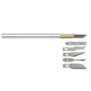 Panduro Hobby Hobbykniv metall 6 olika blad | Skärverktyg