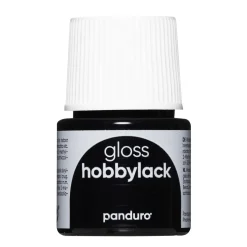 Panduro Hobbylack Hobbylack gloss 45 ml black | Hobbyfärger