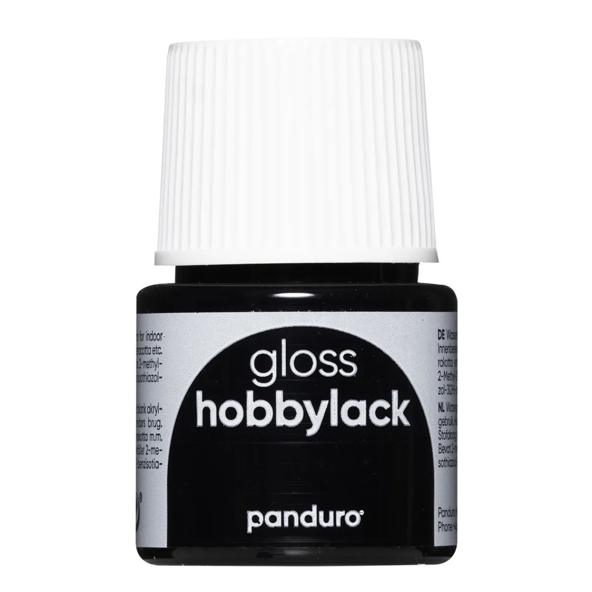 Panduro Hobbylack Hobbylack gloss 45 ml black | Hobbyfärger