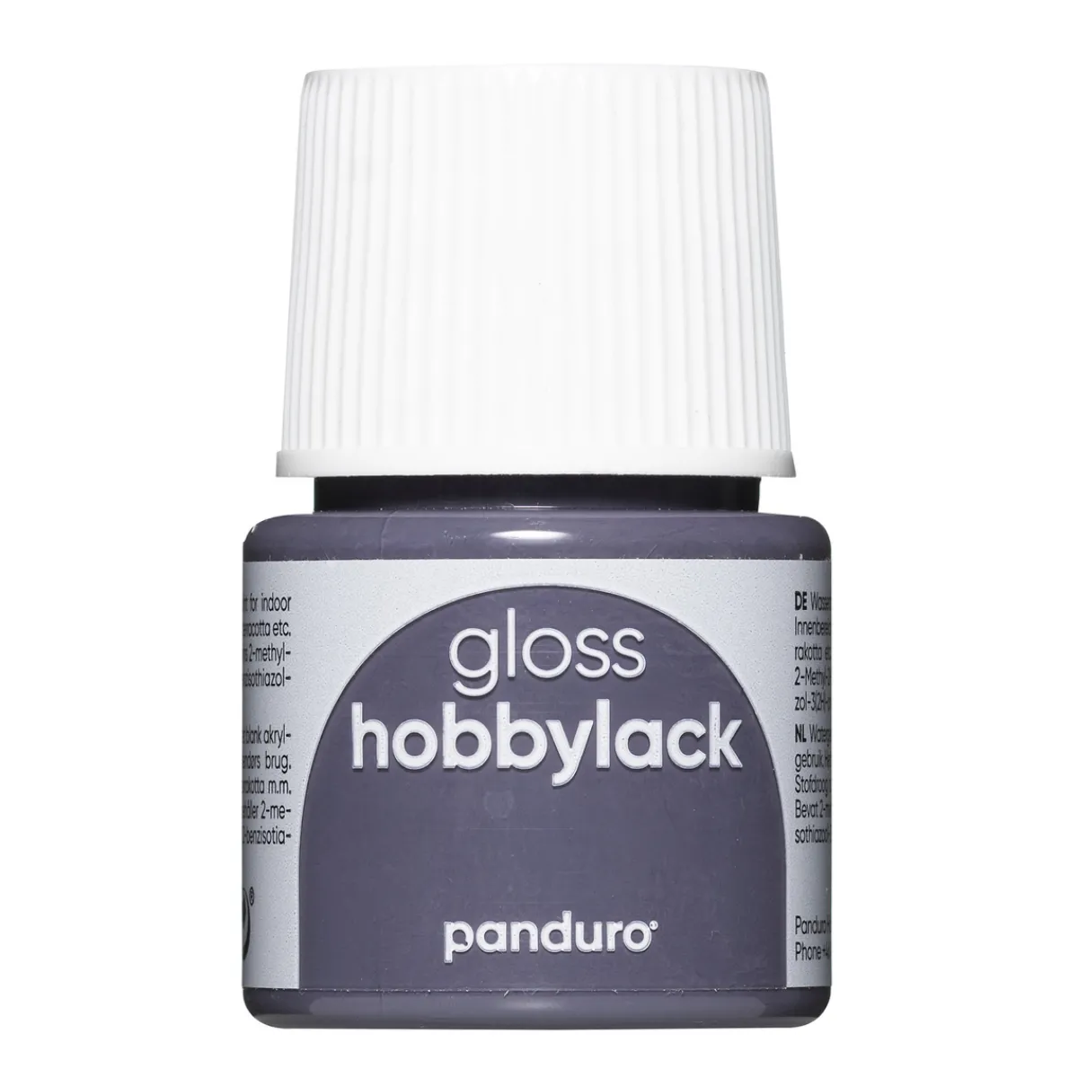 Panduro Hobbylack Hobbylack gloss 45ml darkgrey