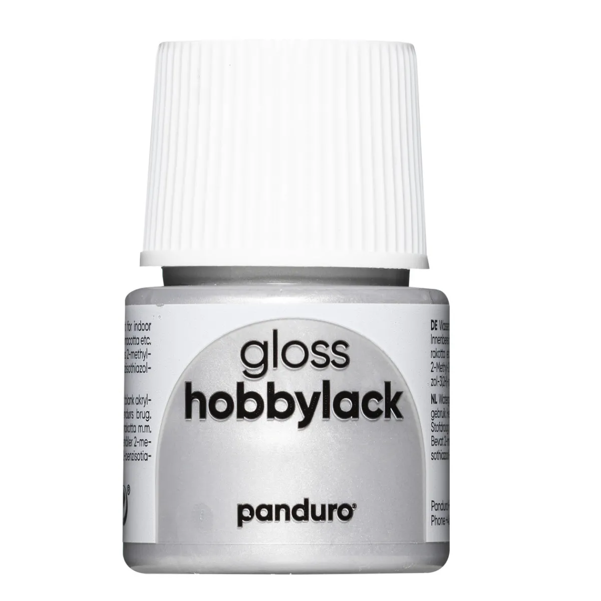 Panduro Hobbylack Hobbylack gloss 45 ml silver