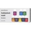 Panduro Hobbylack Hobbylack matt 8×20 ml Basic – 8 matta basfärger | Hobbyfärger