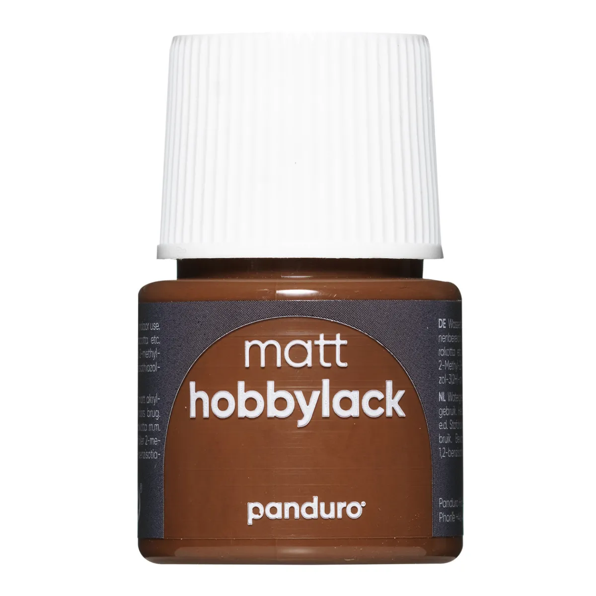 Panduro Hobbylack Hobbylack matt 45 ml d.brown | Hobbyfärger