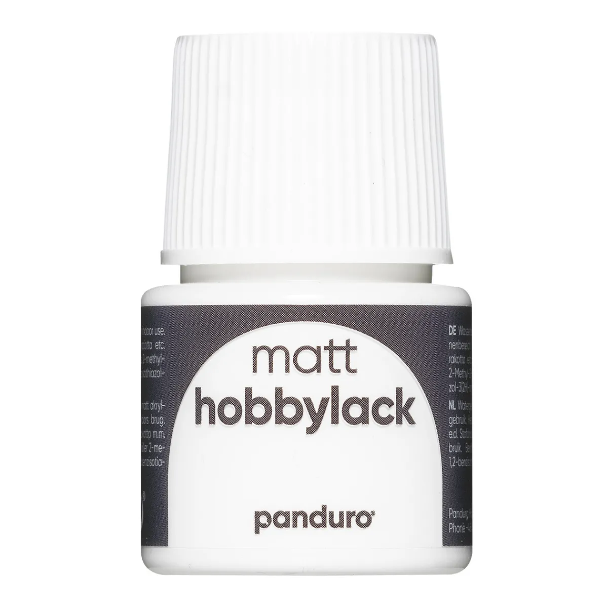 Panduro Hobbylack Hobbylack matt 45 ml white | Hobbyfärger