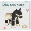 Panduro Hobby Hobby Pony – komplett utstyrsel med täcke, skor och tillbehör i gnistrande guld! | Barn Hobby Pony