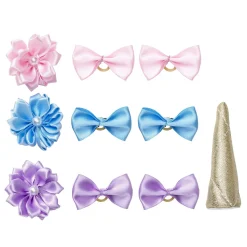 Barn Panduro Hobby Hobby Pony Unicorn kit – bli en enhörning! 6 rosetter, 3 blommor och 1 horn