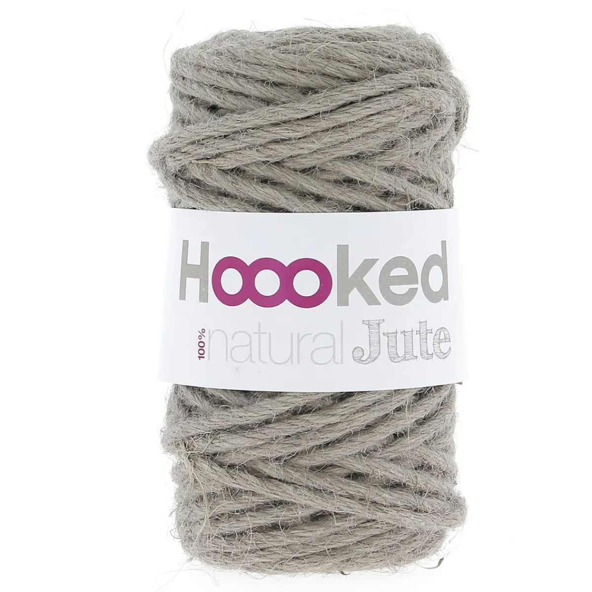 Hoooked Hooked Natural Jute 350g – Cinnamon taupe JT001