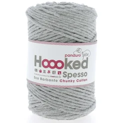 Hoooked Spesso Eco Barbante Chunky Cotton by Panduro Yarn – 500g vinröd, Berry S1050