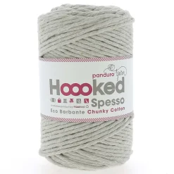 Hoooked Spesso Eco Barbante Chunky Cotton by Panduro Yarn – 500g beige, Biscuit S300