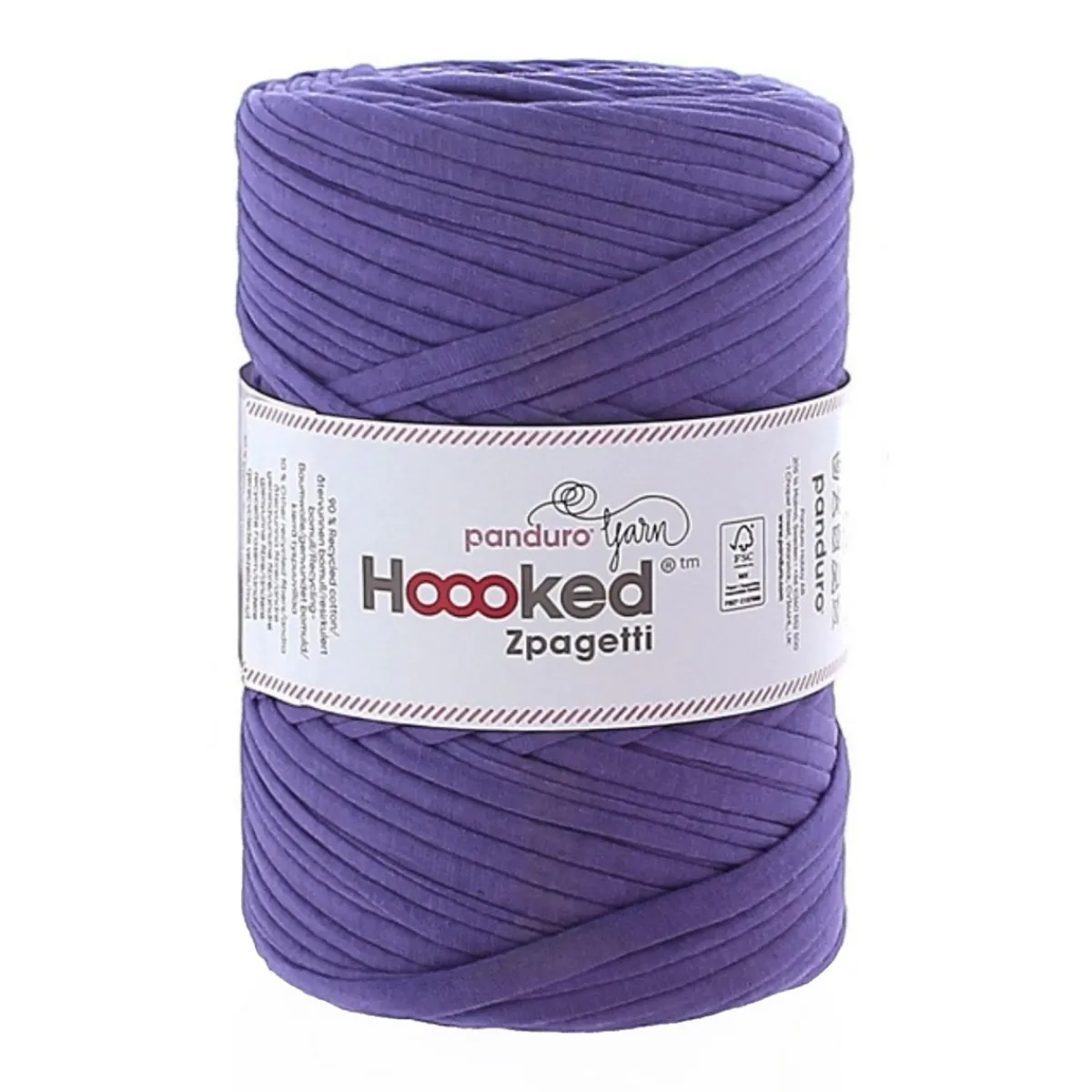 Hoooked Zpagetti Medium trikågarn 450g cerise – Super Pink shades ZP004-04, pris per styck