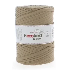 Hoooked Zpagetti Medium trikågarn 450g beige – Beige shades ZP004-17, pris per styck | Bomullsgarn