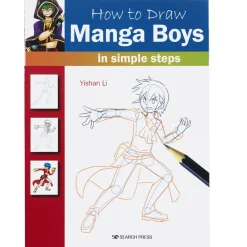 Oklassificerat How to draw manga boys in simple steps, av Yishan Li | Böcker