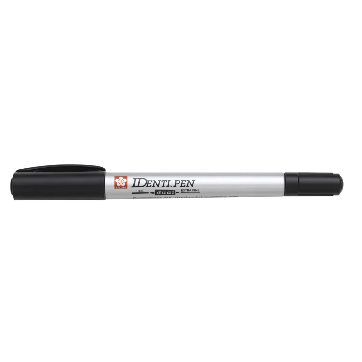 Sakura Identi Pen dual 0,4/1 mm svart | Märkpennor & Lackpennor