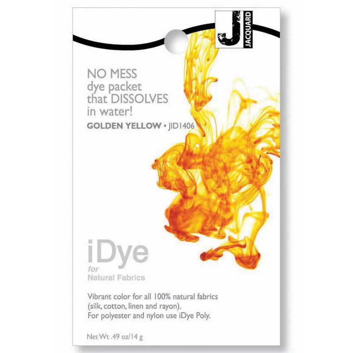 JACQUARD iDye Natural textilfärg Golden Yellow 406