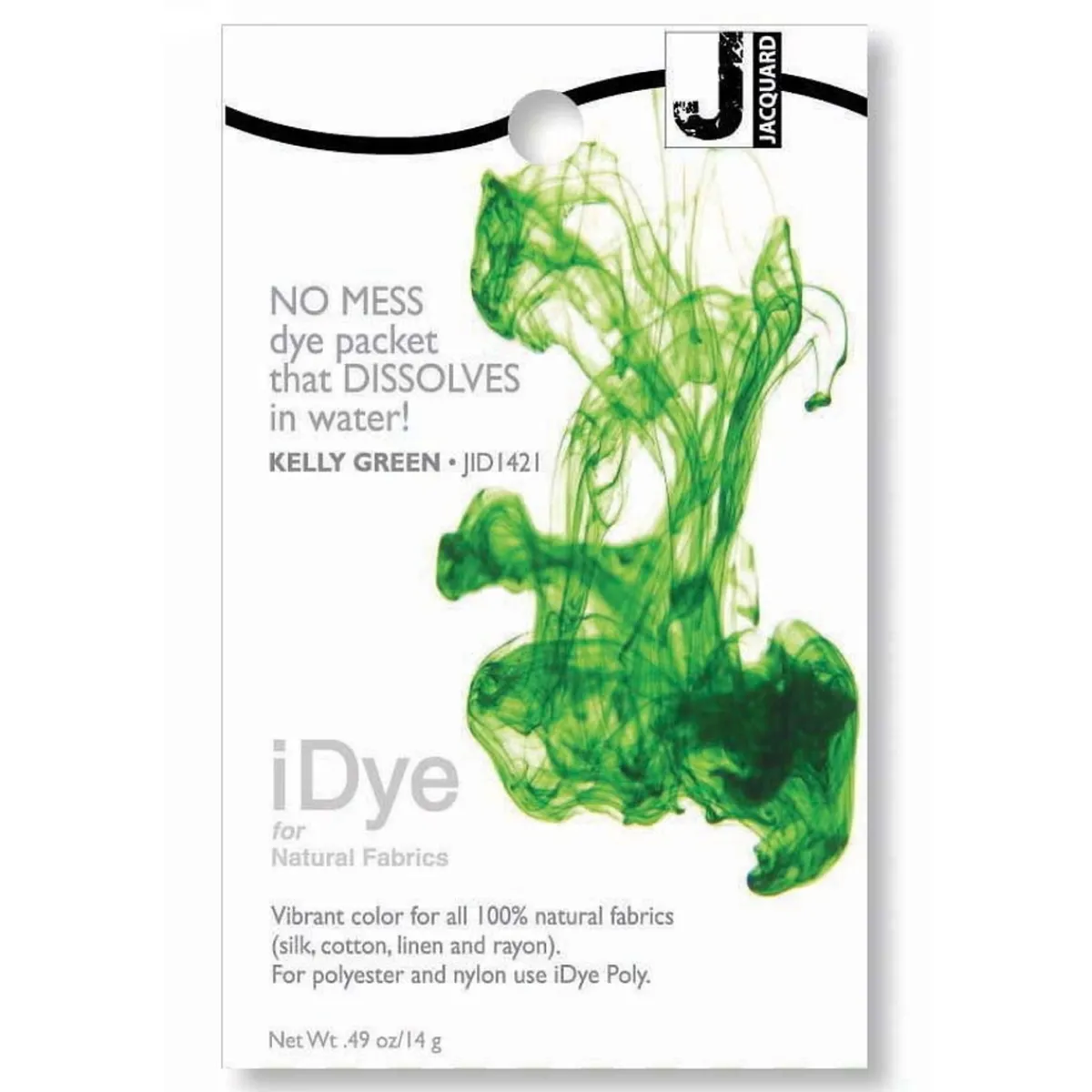 JACQUARD iDye Natural textilfärg Kelly Green 421