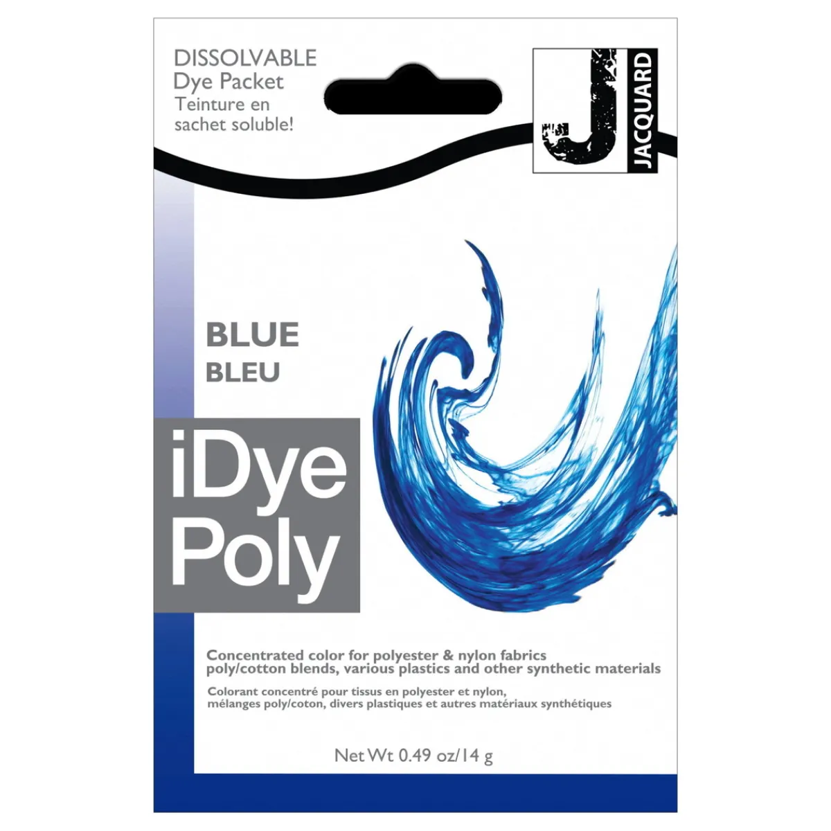 JACQUARD iDye Poly textilfärg för syntetmaterial, Blue 451 | Textilfärger