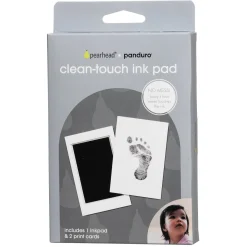 Panduro Hobby Ink pad stämpeldyna för baby fot- och handavtryck – helt utan kladd!