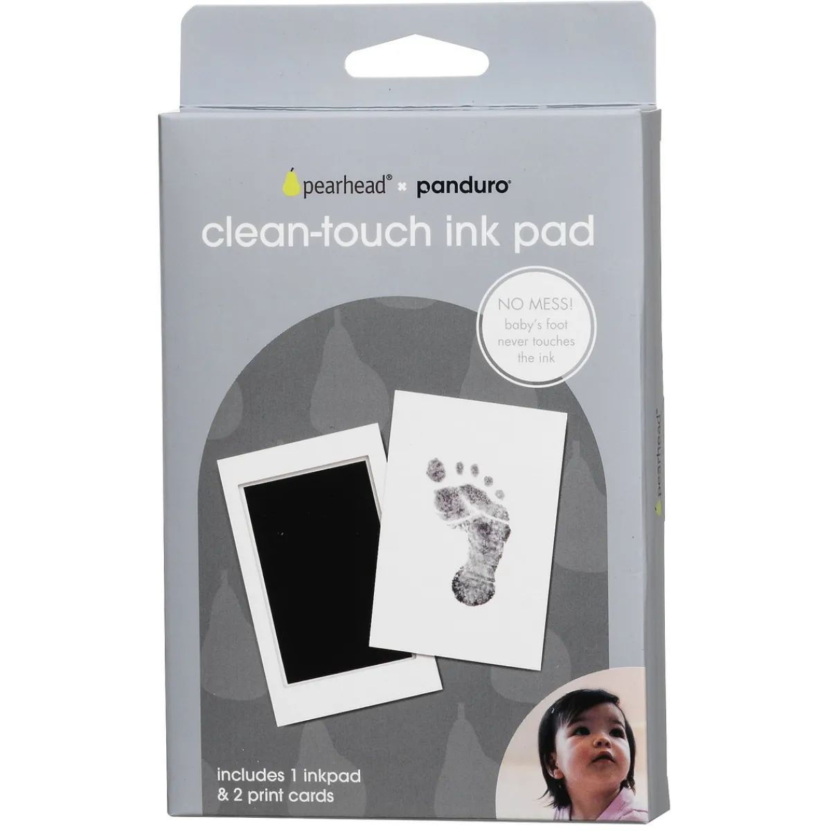 Panduro Hobby Ink pad stämpeldyna för baby fot- och handavtryck – helt utan kladd!