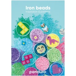 Barn Panduro Iron Beads Inspirationsbok för Midi-rörpärlor, 36 sidor med stora bilder & pärlmönster