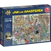 Jan Van Haasteren pussel Ludo Battle, 2000 bitar, 98×68 cm | Barn Pussel