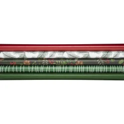 Panduro Design Julpapper 5 rullar à 2 meter, 57 cm breda – klassiska julmotiv och färger