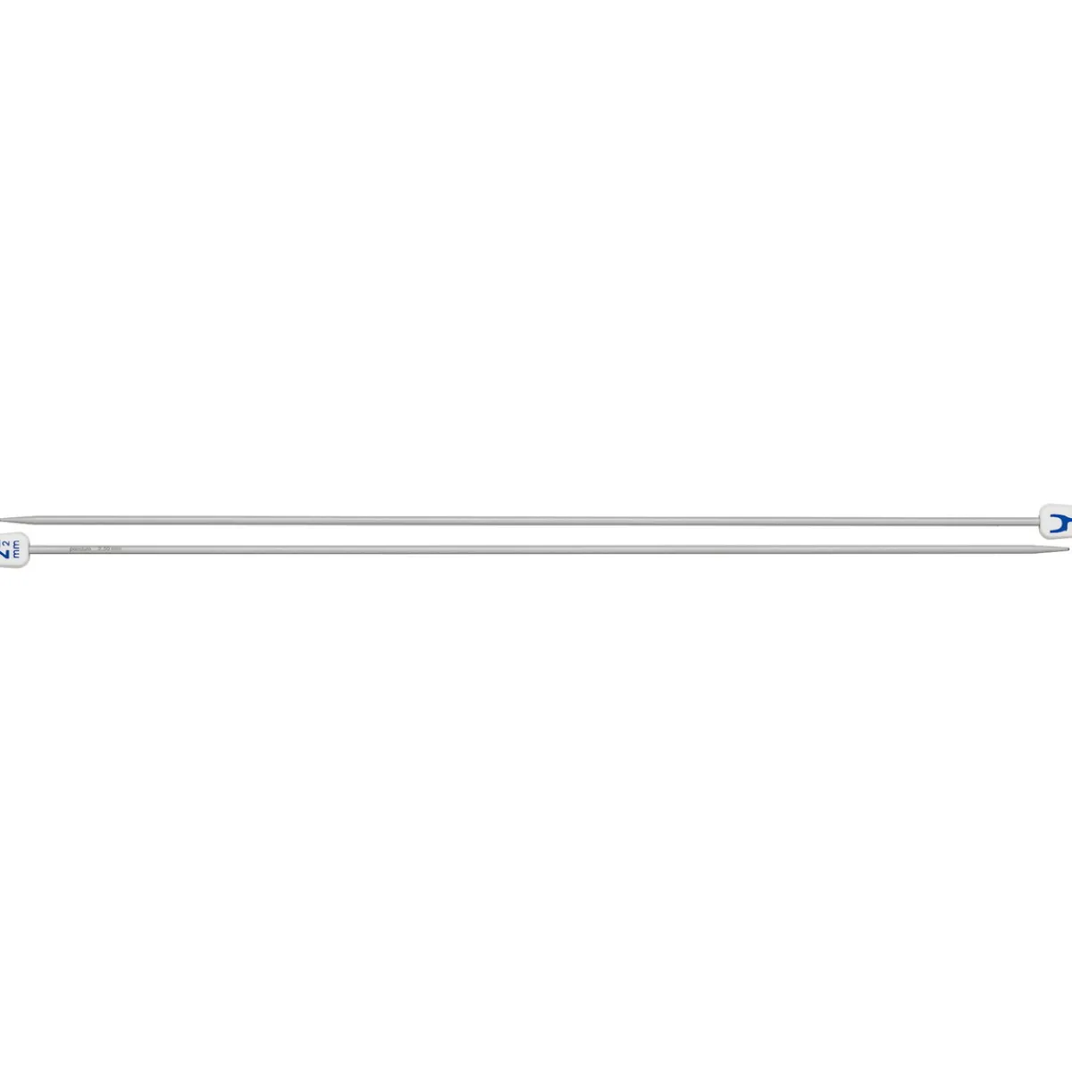 Pony yarn accessories Jumperstickor, längd 30 cm Ø2,0 mm – aluminium