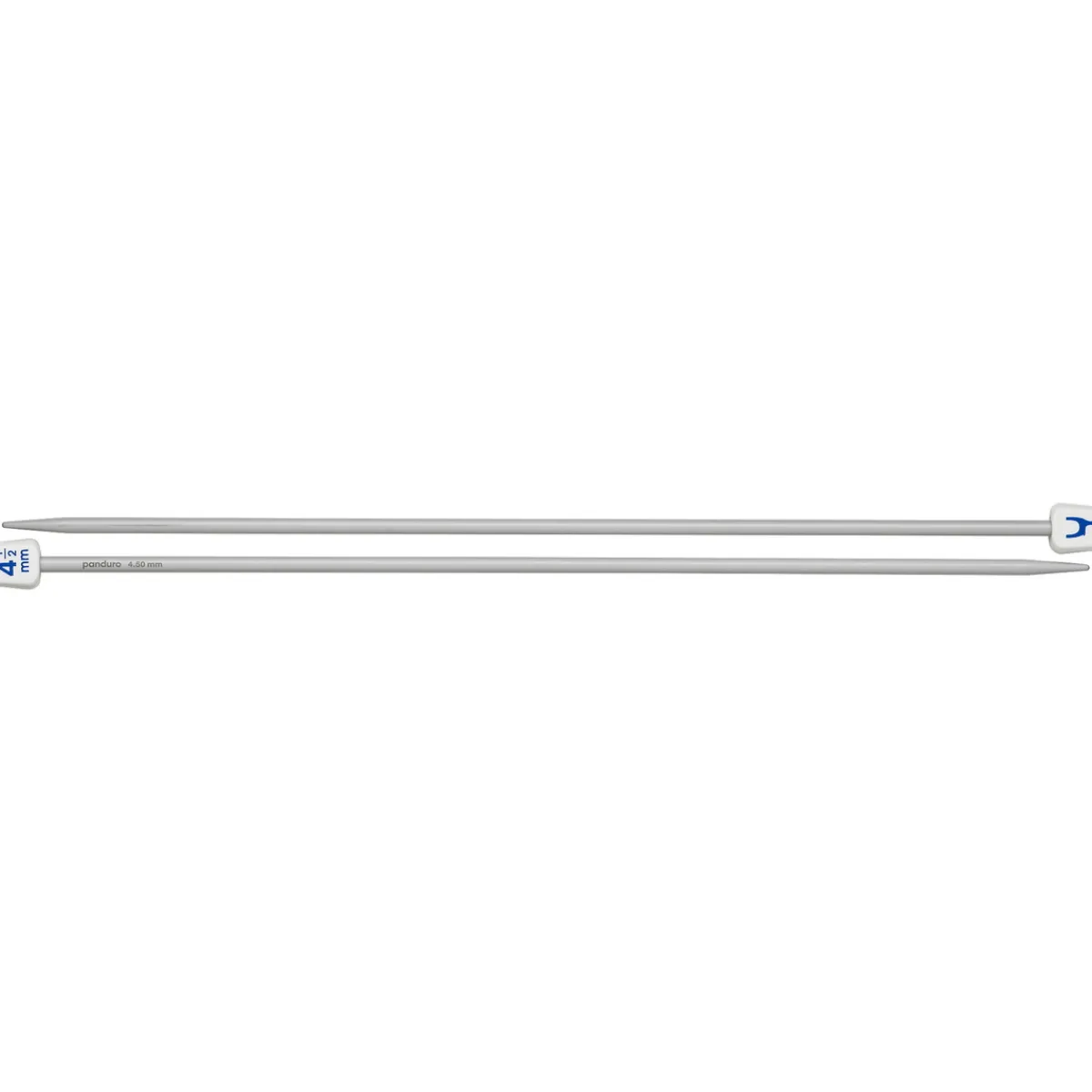 Pony yarn accessories Jumperstickor, längd 30 cm Ø4,0 mm – aluminium