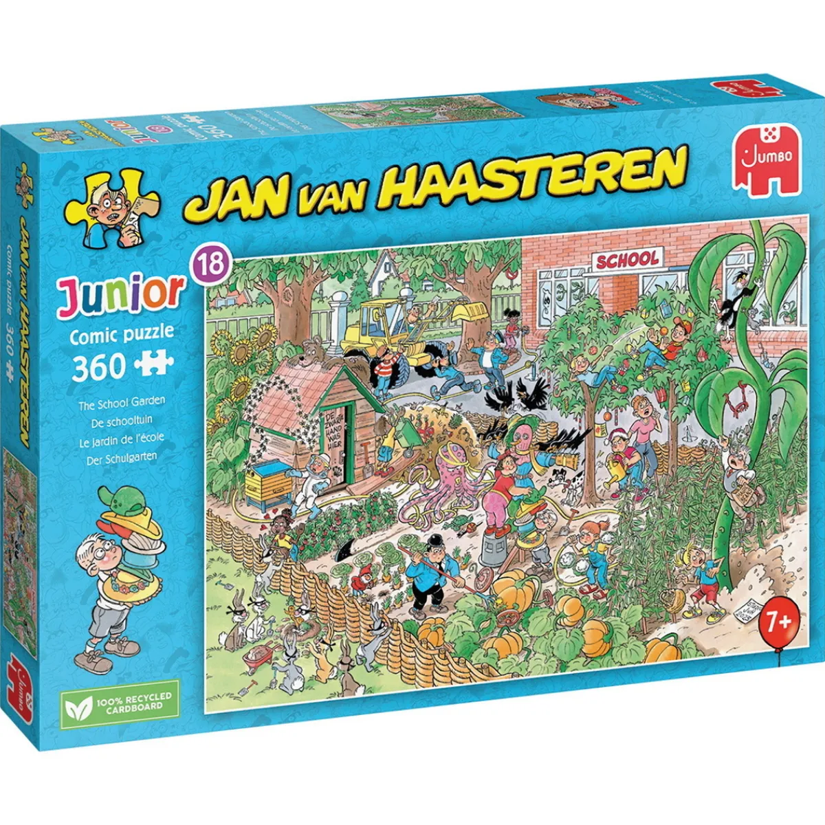 Barn Jan Van Haasteren JvH Junior Pussel School Garden – 360 bitars barnpussel av , 33,5×48,5 cm