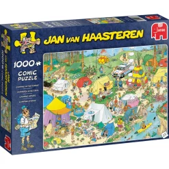Jan Van Haasteren JvH pussel 1000 Camping | Barn Pussel